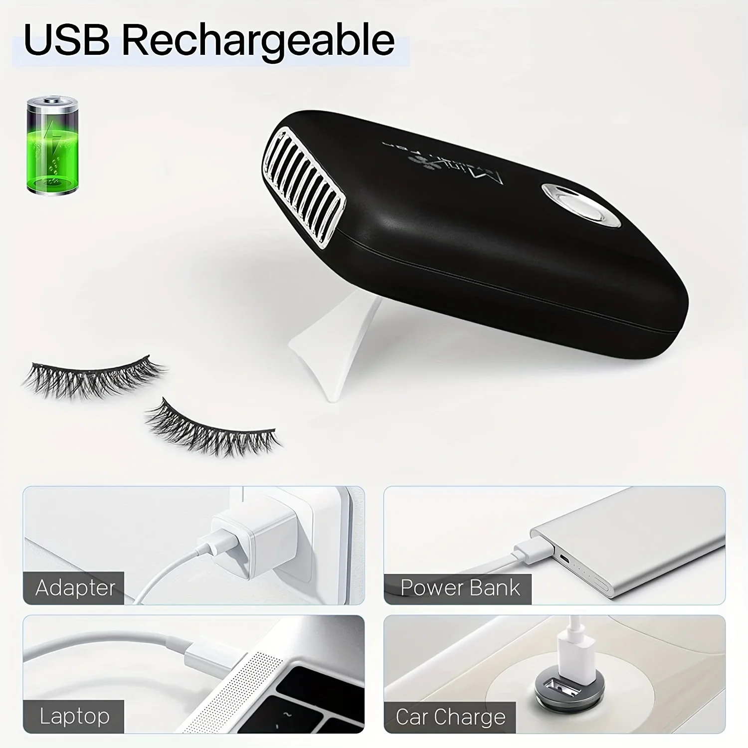 Mini Lash Fan Portable Eyelash - Eyelash Extension Fan avaliação e preço