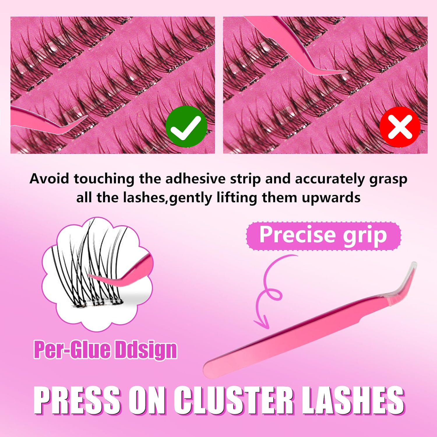 Self-Adhesive False Eyelashes  - Eyelash Extension C Curl avaliação e preço