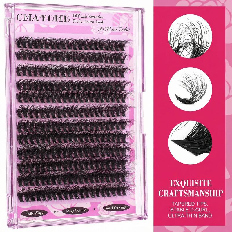 Wispy D Curl Cluster Lashes 14 - Eyelash Extension Options avaliação e preço