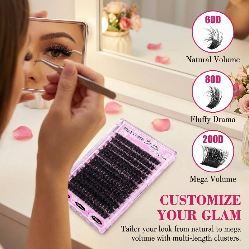 Wispy D Curl Cluster Lashes 14 - Eyelash Extension Options avaliação e preço