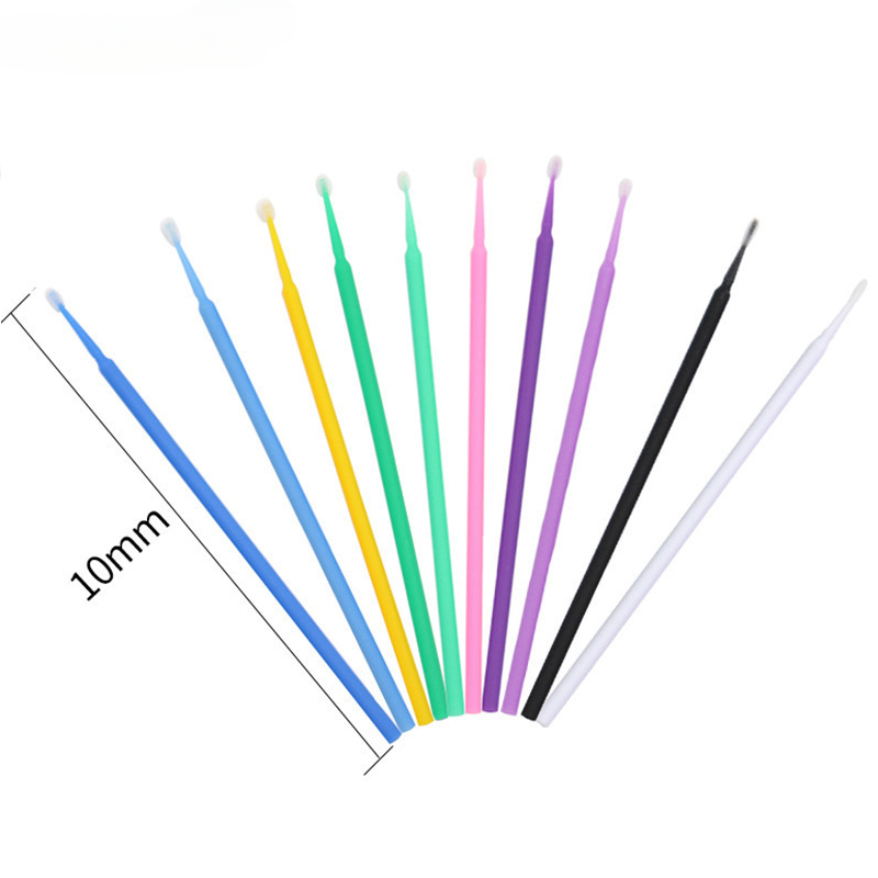 100Pcs Eyelash Cleaning Brush  - Eyelash Extension Options avaliação e preço