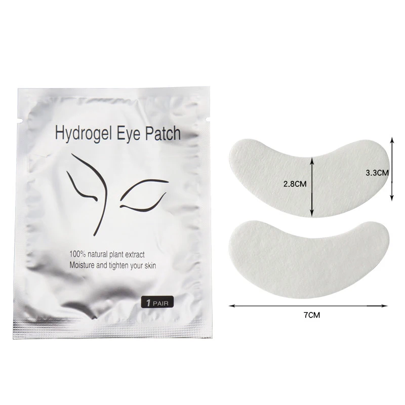 50/100/200 Pairs Eyelash Pad G - Under Eye Gel avaliação e preço