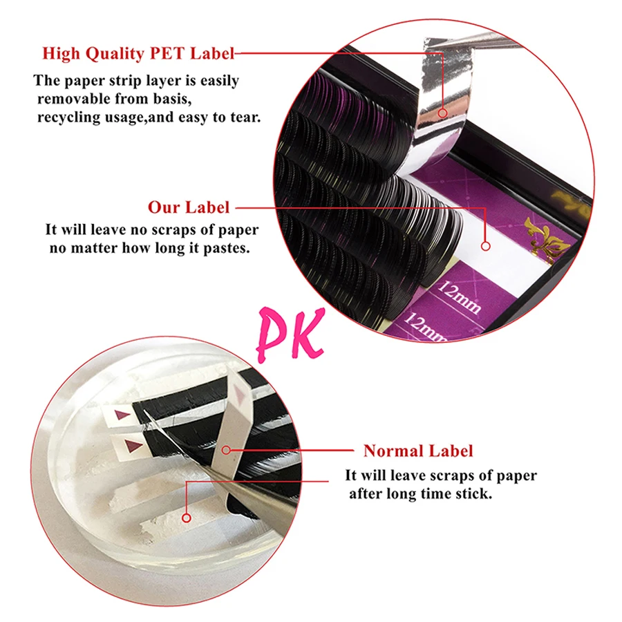 GLAMLASH wholesale 16Rows High - Eyelash Extension C Curl avaliação e preço